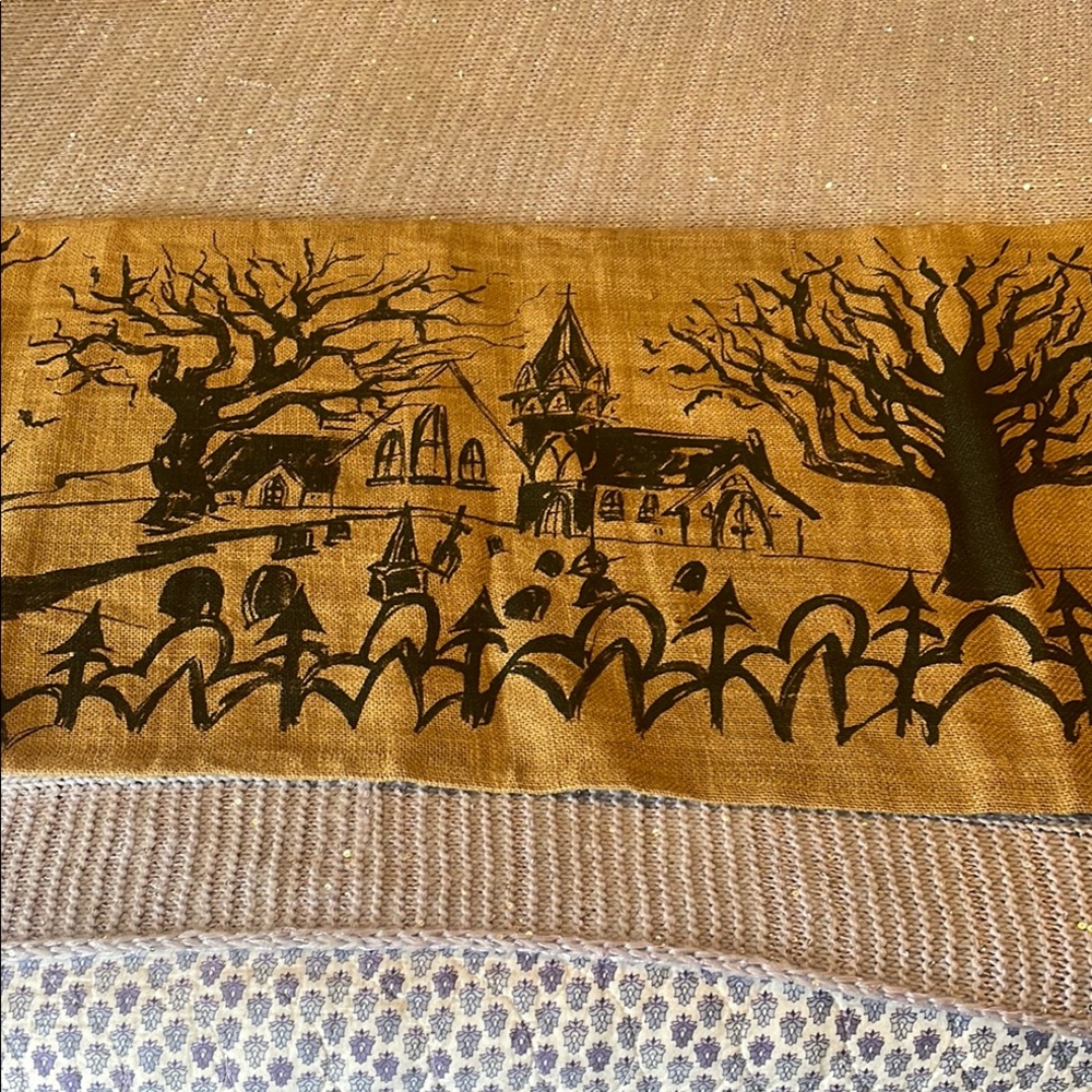 Pottery Barn Halloween Table Runner
